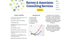 Desktop Screenshot of barneyacs.com
